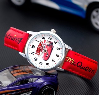 Disney 迪士尼 汽车总动员炫酷系列 O5501R 儿童石英手表
