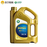 LOPAL 龙蟠 SONIC N1 5W-30 全合成机油 4L