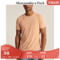 Abercrombie & Fitch男装 潮流标识款圆领短袖T恤 304357-1 AF