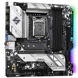 ASRock 华擎 B460M Steel Legend 主板（Intel B460/LGA 1200）