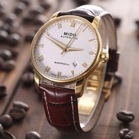 88VIP、历史低价：MIDO 美度 贝伦赛丽系列 M8600.3.26.8 男士机械手表