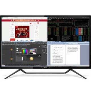 飞利浦 43英寸 4K UHD DisplayHDR 400标准 Type-c接口 QD量子点 436M6VBRAB