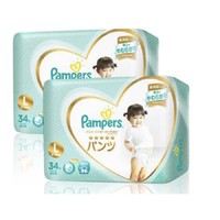 Pampers 帮宝适 一级帮拉拉裤纸尿裤 L34片