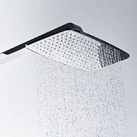 Hansgrohe 汉斯格雅 飞雨 RainDance Select E 360淋浴系统 带恒温器 镀铬 36x19 cm 白色