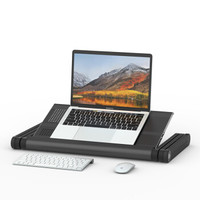 NVV 笔记本支架 升降桌 电脑显示器增高架 多功能桌面床上电脑桌 懒人学习桌NP-11S