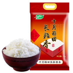 十月稻田 长粒香米 10斤 *6件