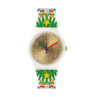 SWATCH 斯沃琪 originals系列 SUOZ210 中性石英手表