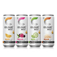 CELSIUS 燃力士 无糖无脂肪碳酸维生素汽水饮料 24罐装