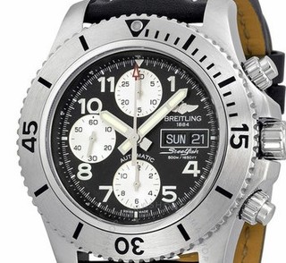 BREITLING 百年灵 Superocean 超级海洋 Steelfish A13341C3-BD19BKLT 男士潜水机械腕表