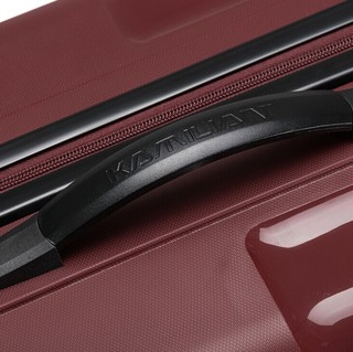 卡米龙Mapuna系列波点硬箱万向轮拉杆箱箱子密码箱行李箱女旅行箱AM6*60006红色24英寸