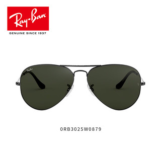 RayBan雷朋太阳镜男士开车驾驶眼镜蛤蟆镜女款飞行员墨镜0RB3025