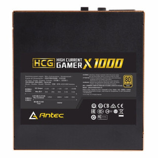 安钛克（Antec）HCG 650W 750W 850W Gold台式机全模组电脑电源 HCG 65 HCG X1000 Extreme CN