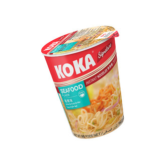 KOKA/可口 新加坡进口 方便面 海鲜味 70g *58件