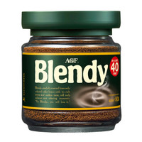 AGF Blendy系列 无糖黑咖啡 速溶咖啡 80g/罐 *6件