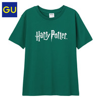 GU极优女装印花T恤(短袖)哈利波特合作款时尚复古嘻哈上衣322440