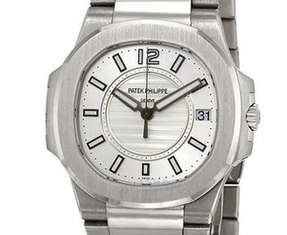 Patek Philippe 百达翡丽 Nautilus 鹦鹉螺系列 7011/1G/001 女士时装腕表