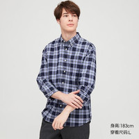 UNIQLO 优衣库 427297 男士格子衬衫