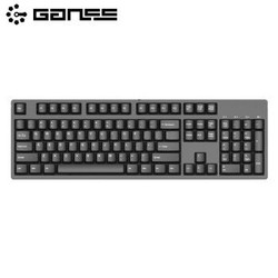 GANSS 高斯 GS104C 机械键盘 无光版（cherry红轴、PBT）