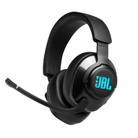 JBL 杰宝 GAMING Q400 耳罩式头戴式有线耳机 黑色 3.5mm/USB-A/USB-C