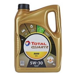 TOTAL 道达尔 极驰9000 Future NFC 5W-30 全合成机油 4L *5件