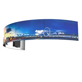 仙视 Goodview 商用OLED曲面拼接屏幕平板电视超薄壁纸屏  OLED柔性曲面显示器 55英寸 PD55NC
