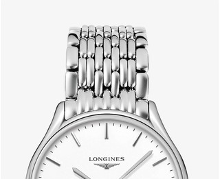 LONGINES 浪琴 律雅系列 L4.359.4.12.6 中性石英手表