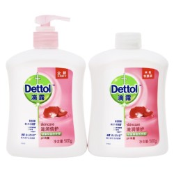 Dettol 滴露 滋润倍护洗手液 500g*2瓶 *2件