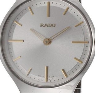 RADO 雷达 True Thinline 真薄系列 R27955112 男士时装腕表