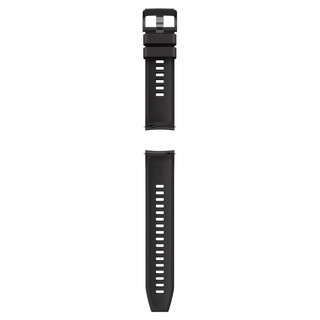 HUAWEI 华为 WATCH GT 2 运动款 智能手表 46mm 黑色不锈钢表壳 曜石黑橡胶表带（血氧、GPS、扬声器）