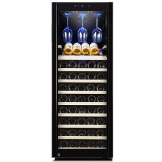 Vinocave 维诺卡夫 CWC-200A 恒温酒柜 85瓶装 配挂杯架+展示层架