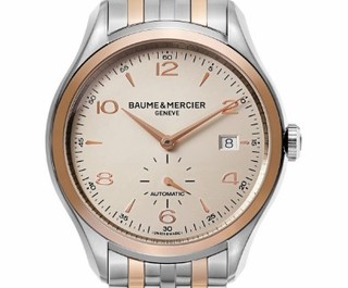 BAUME & MERCIER 名士 CLIFTON 克里顿系列 MOA10140 男士机械腕表