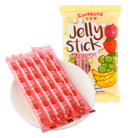 可尼斯（CorNiche）马来西亚进口 水果酸奶味条形果冻布丁 休闲食品儿童零食 300g（15条装） *14件