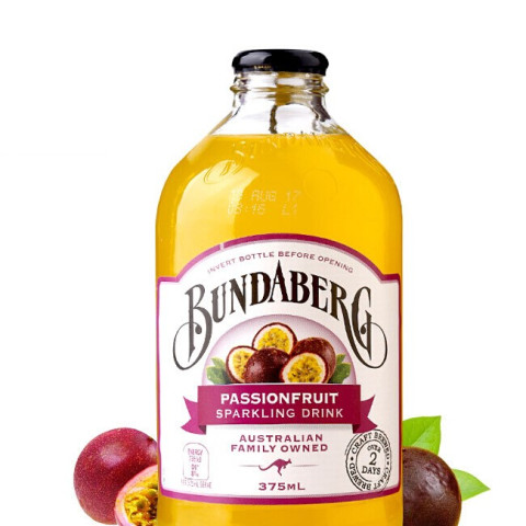 bundaberg宾得宝百香果碳酸饮料375ml