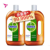 Dettol 滴露 消毒液 1L*2瓶  *2套