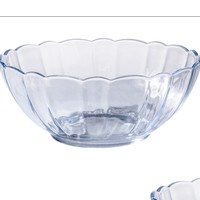 康兴源 透明玻璃沙拉碗 5英寸 2只装