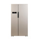 西门子（SIEMENS）BCD-610W(KA92NV03TI)610升对开门冰箱 变频 风冷 家用电冰箱无霜（浅金色）