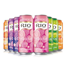 RIO 锐澳 洋酒预调鸡尾酒 清爽系列 500ml*8罐 *2件