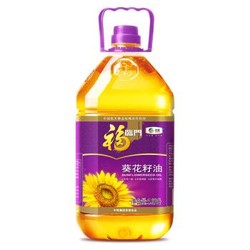 福临门 食用油 压榨一级葵花籽油  3.09L *3件