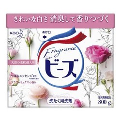 花王（KAO）馨香洗衣粉 （优雅玫瑰香）日本原装进口 800g