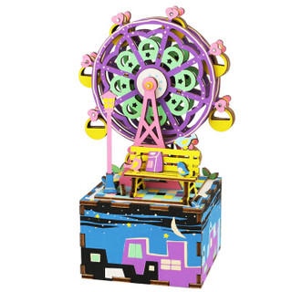 Robotime 若态 创意木质音乐盒 AM402 幸福摩天轮