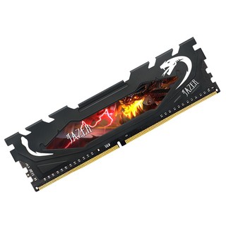 JAZER 棘蛇 DDR4 3200MHz 黑色 台式机内存 8GB