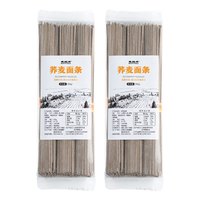 麦利源 MAILIYUAN 0脂肪荞麦面龙须面杂粮无糖精全麦纯黑荞麦面主食代餐面条带料包