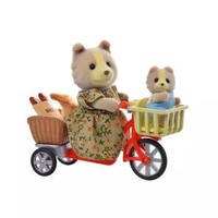 Sylvanian Families 森贝儿家族 出行工具系列 过家家玩具 母子自行车SYFC22368 +凑单品