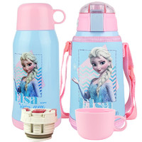京东PLUS会员：Disney 迪士尼 儿童双盖保温杯（含杯套）600ML  +凑单品
