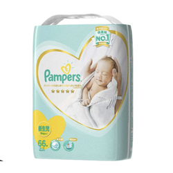 Pampers 帮宝适 婴儿纸尿裤 NB66片 *2件