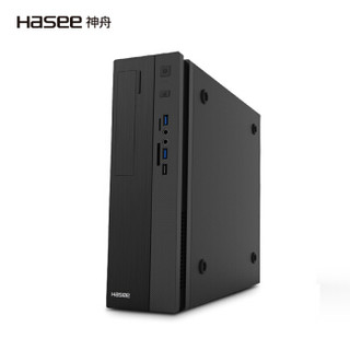 HASEE 神舟 新瑞X20-9481S2W 商用办公台式电脑主机 (i5-9400 8G 256GSSD+1T 内置wifi win10)