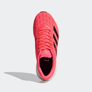 adidas 阿迪达斯 Adizero Boston 9 女士跑鞋 EG4675 粉/白/黑/浅铜金属 39