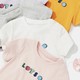 MiniPeace 太平鸟童装 儿童字母印花T恤