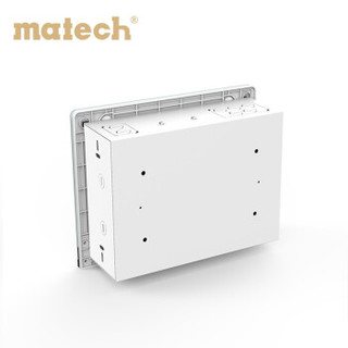 [线下同款]matech玛德克14回路强电箱 家用 暗装 米勒铂晶-Q-14 白色 14回路