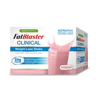 菲拉思德（FatBlaster）Clinical 腰臀溶脂减脂奶昔 草莓味 18x53g/盒 *3件